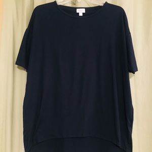 Lularoe XXS Dark Blue Irma